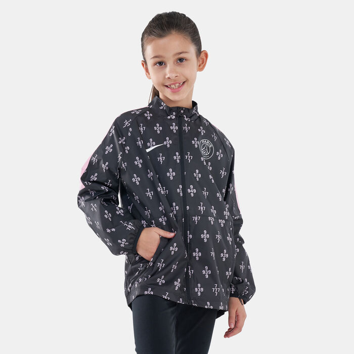 Kids' Paris Saint-Germain F.C. Dri-FIT Repel Academy AWF Jacket Kids' Paris Saint-Germain F.C. Dri-FIT Repel Academy AWF Jacket image number 0