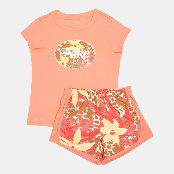 Kids' Sport Distort Dri-FIT Tempo T-Shirt and Shorts Set (Younger Kids) Kids' Sport Distort Dri-FIT Tempo T-Shirt and Shorts Set (Younger Kids) image number 0