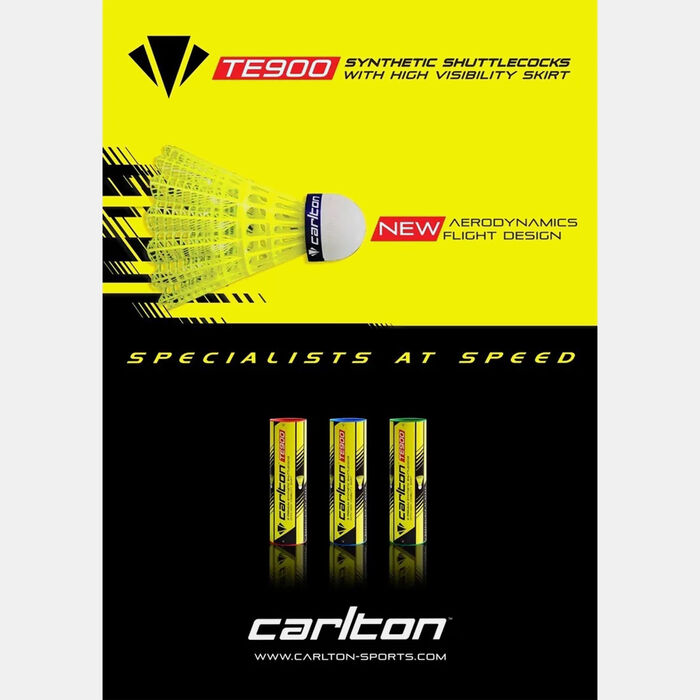 TE900 Badminton Shuttlecock Set (6 Pack) TE900 Badminton Shuttlecock Set (6 Pack) image number 1