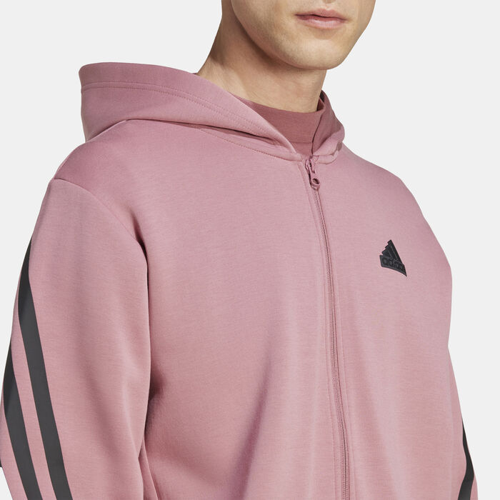 Men's Future Icons 3-Stripes Full Zip Hoodie Men's Future Icons 3-Stripes Full Zip Hoodie image number 3