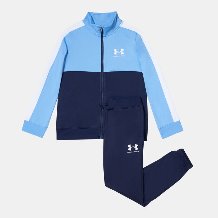 Kids' Knit Colourblock Tracksuit Kids' Knit Colourblock Tracksuit image number 0
