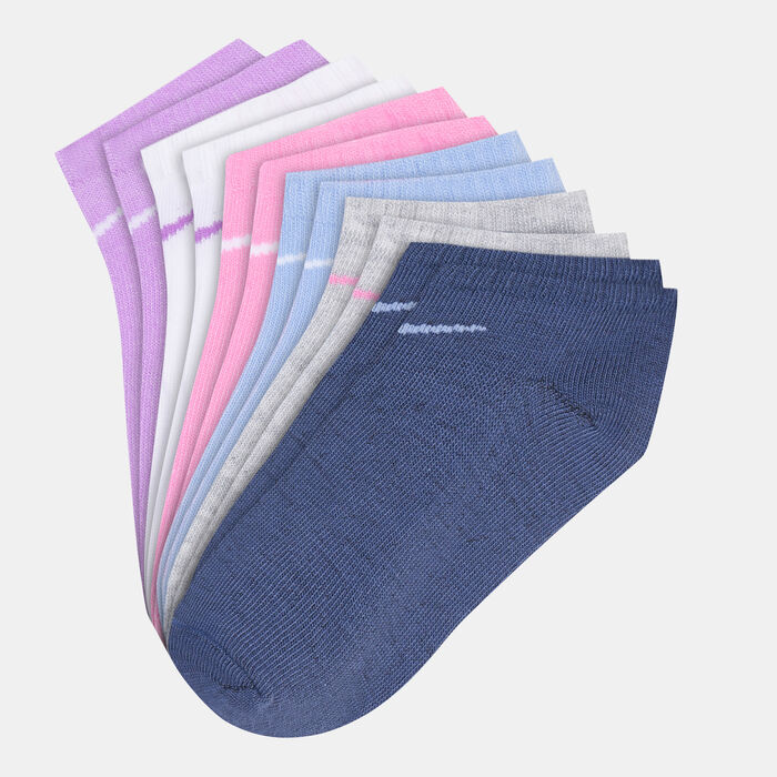 Kids' NHG Metallic Swoosh No-Show Socks (6 Pack) image number 0