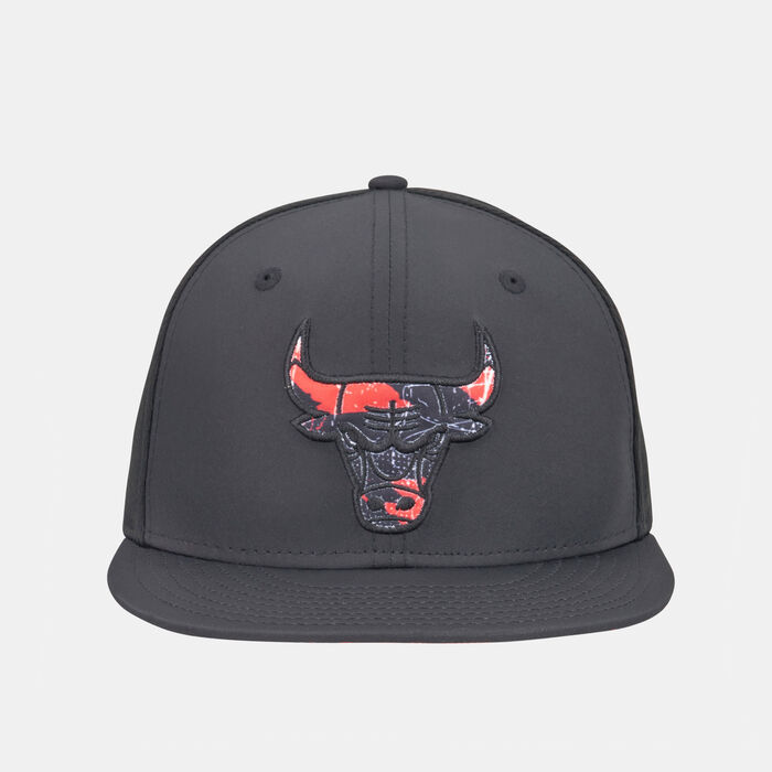 Men's Chicago Bulls Print Infill 9FIFTY Snapback Cap image number 0