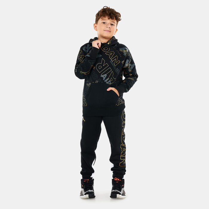 Kids' Holiday Shine Air Allover Print Pullover Hoodie Kids' Holiday Shine Air Allover Print Pullover Hoodie image number 2