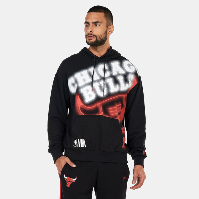 Chicago Bulls NBA Neon Oversized Hoodie Chicago Bulls NBA Neon Oversized Hoodie image number 0