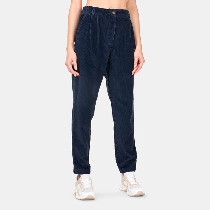 Women's Corduroy Relaxed Fit Pants Women's Corduroy Relaxed Fit Pants image number 0