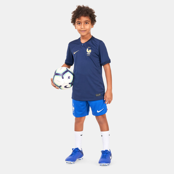 Kids' France Dri-FIT Stadium Away Shorts - 2022 Kids' France Dri-FIT Stadium Away Shorts - 2022 image number 2