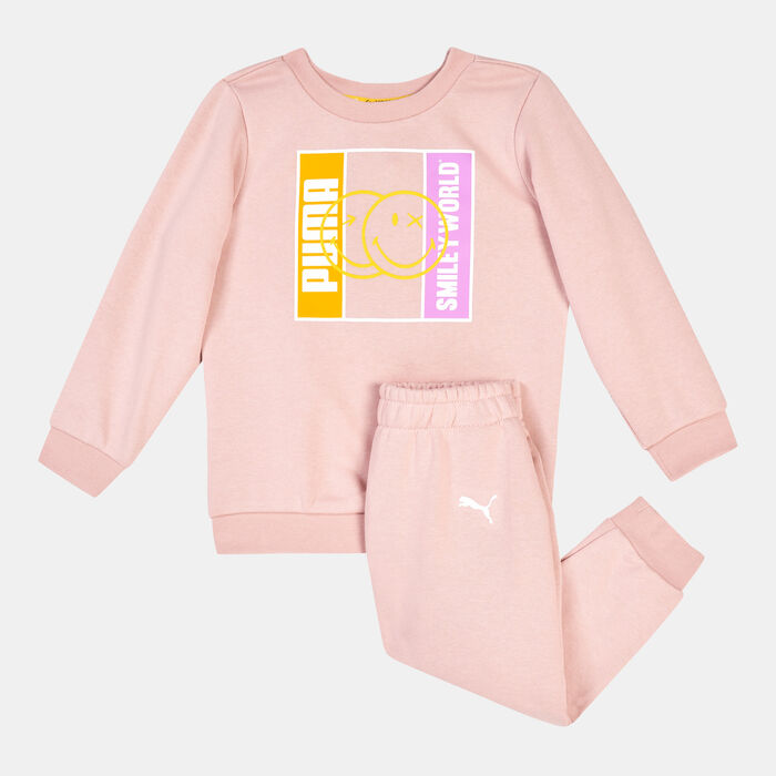 Kids' x SMILEYWORLD Minicat Jogger Set Kids' x SMILEYWORLD Minicat Jogger Set image number 0