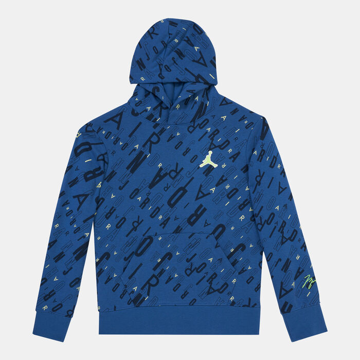 Kids' Essentials Hybrid French Terry Hoodie Kids' Essentials Hybrid French Terry Hoodie image number 0