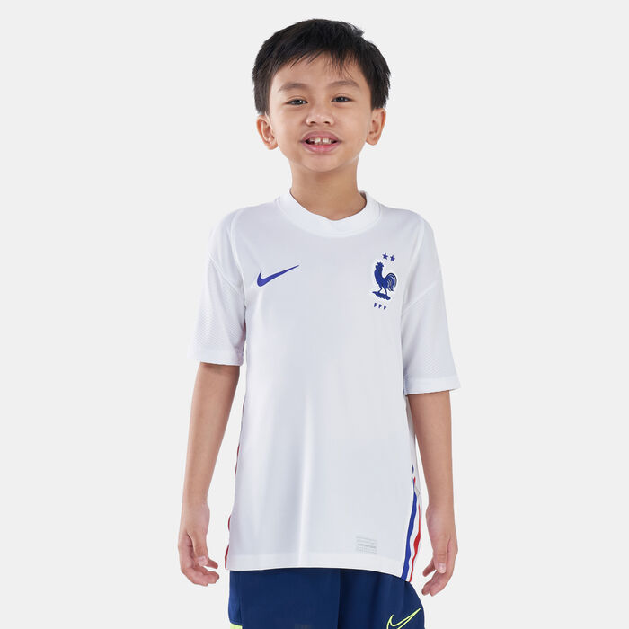 Kids' France Stadium Away Jersey - 2020/21 (Older Kids) Kids' France Stadium Away Jersey - 2020/21 (Older Kids) image number 0