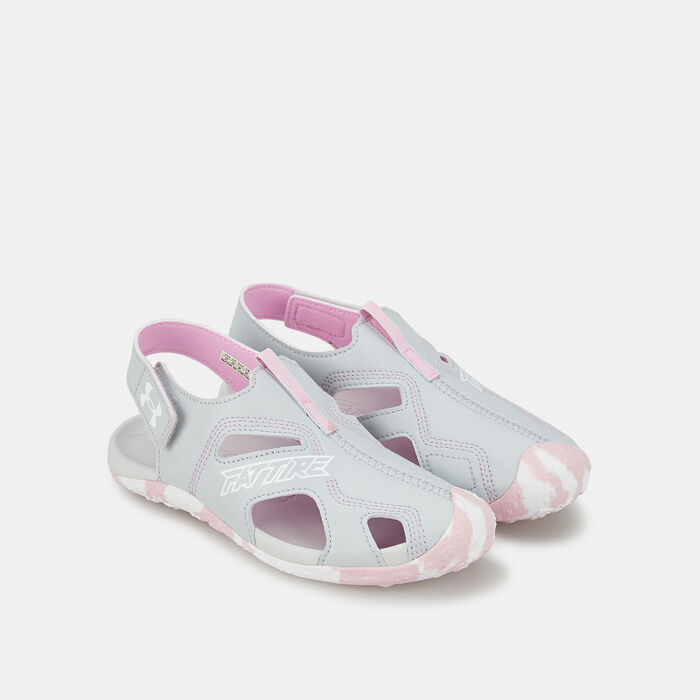 Kids' UA Fat Tire Defender Sandals image number 1