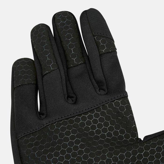 Men's Stretch Colorblock Softshell Fleece Gloves Men's Stretch Colorblock Softshell Fleece Gloves image number 2
