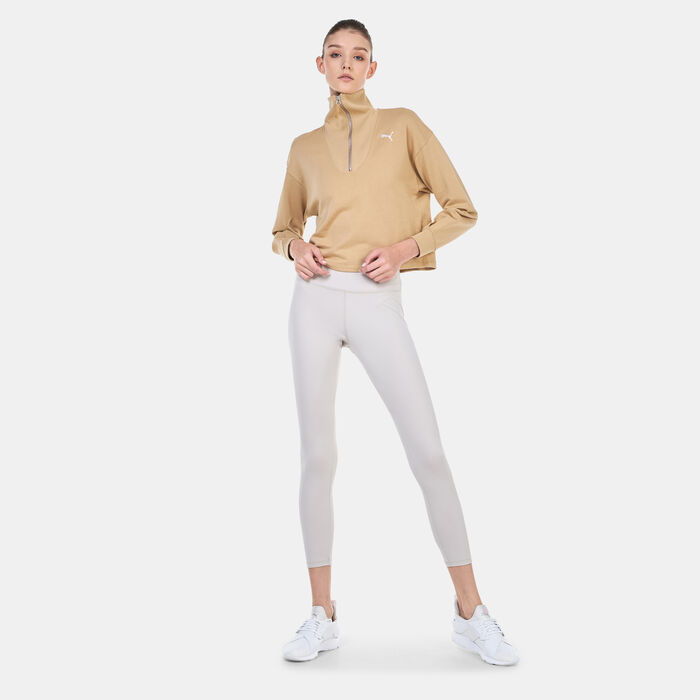 Women's HER High-Neck Half-Zip Sweatshirt Women's HER High-Neck Half-Zip Sweatshirt image number 4