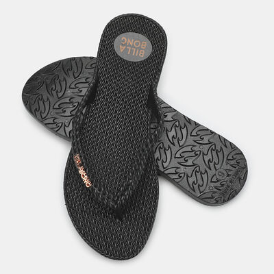 Women's Kick Back Solid Flip Flops