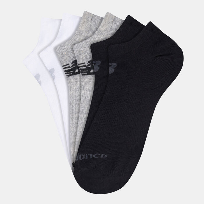 Performance Flat Knit No Show Socks (3 Pack) Performance Flat Knit No Show Socks (3 Pack) image number 0