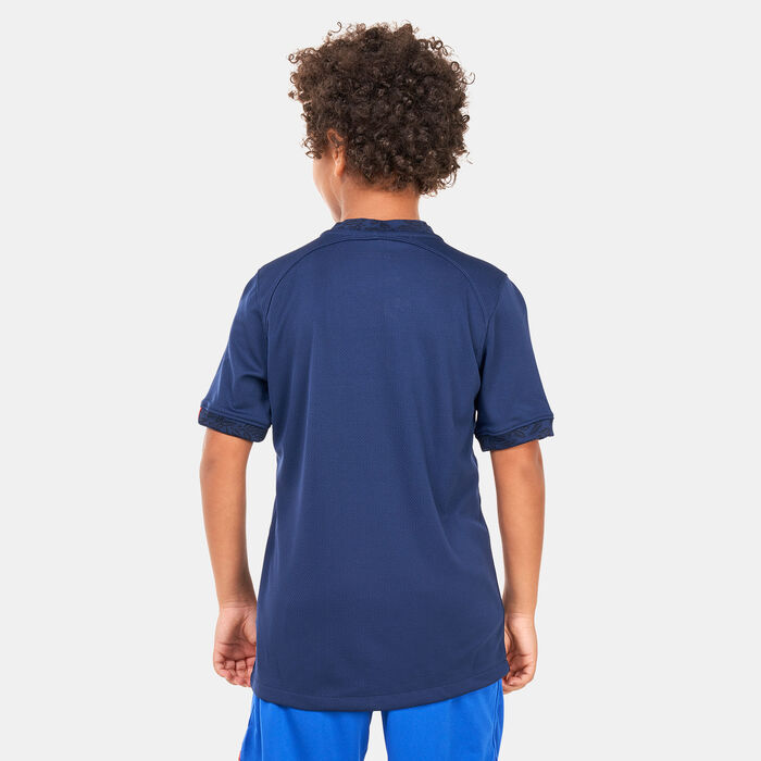 Kids' France Dri-FIT Stadium Home Jersey - 2022 Kids' France Dri-FIT Stadium Home Jersey - 2022 image number 1