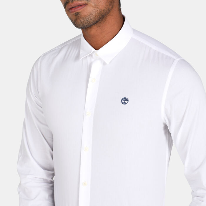Men's Eastham River Poplin Solid Shirt Men's Eastham River Poplin Solid Shirt image number 3
