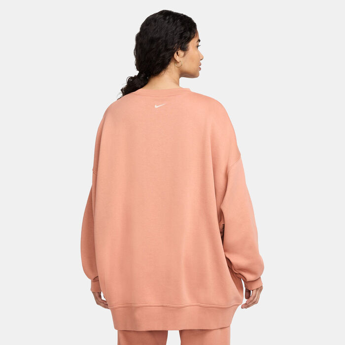 Women's Sportswear Oversized Fleece Sweatshirt Women's Sportswear Oversized Fleece Sweatshirt image number 1