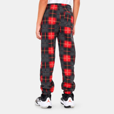 Kids' Essentials Plaid Sweatpants