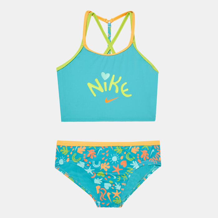 Kids' Fun Forest T-Crossback Midkini Two-Piece Swimsuit Kids' Fun Forest T-Crossback Midkini Two-Piece Swimsuit image number 0