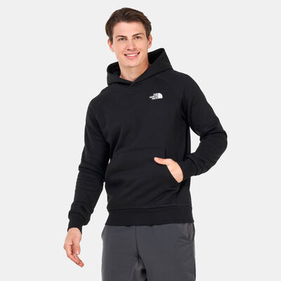 Men's Raglan Red Box Hoodie