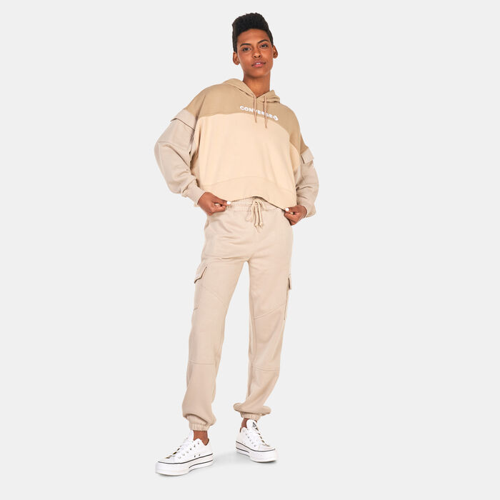 Women's Fashion Crop Hoodie image number 2