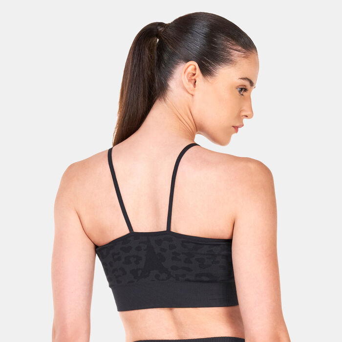 Women's FormKnit Seamless Long Training Sports Bra Women's FormKnit Seamless Long Training Sports Bra image number 1