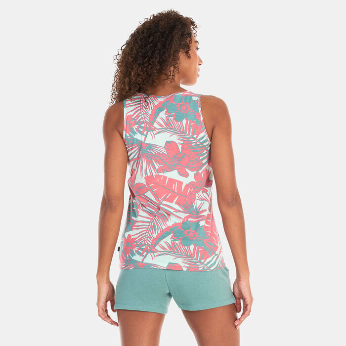 Women's Essentials+ FLOWER POWER Tank Top Women's Essentials+ FLOWER POWER Tank Top image number 1