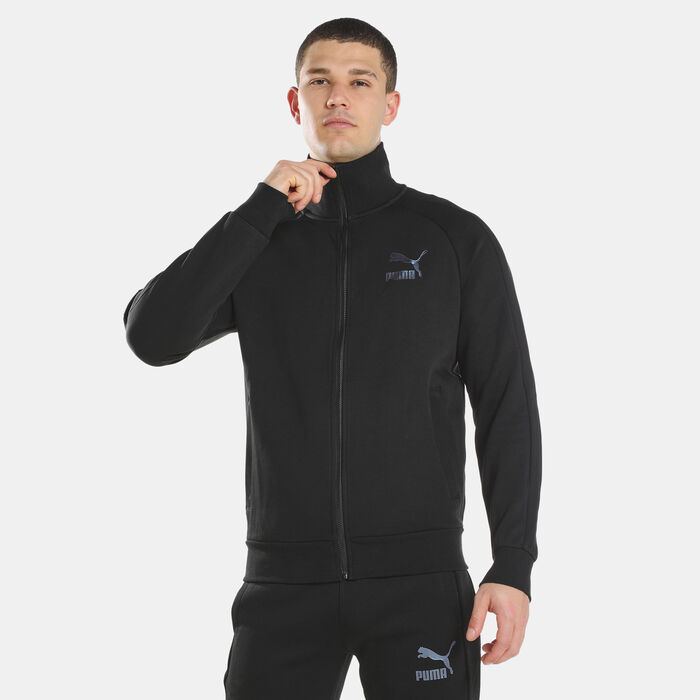 Men's Iconic T7 Double Knit Track Jacket Men's Iconic T7 Double Knit Track Jacket image number 0