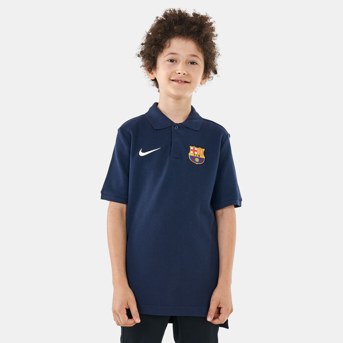 Kids' F.C. Barcelona Polo T-Shirt Kids' F.C. Barcelona Polo T-Shirt image number 0