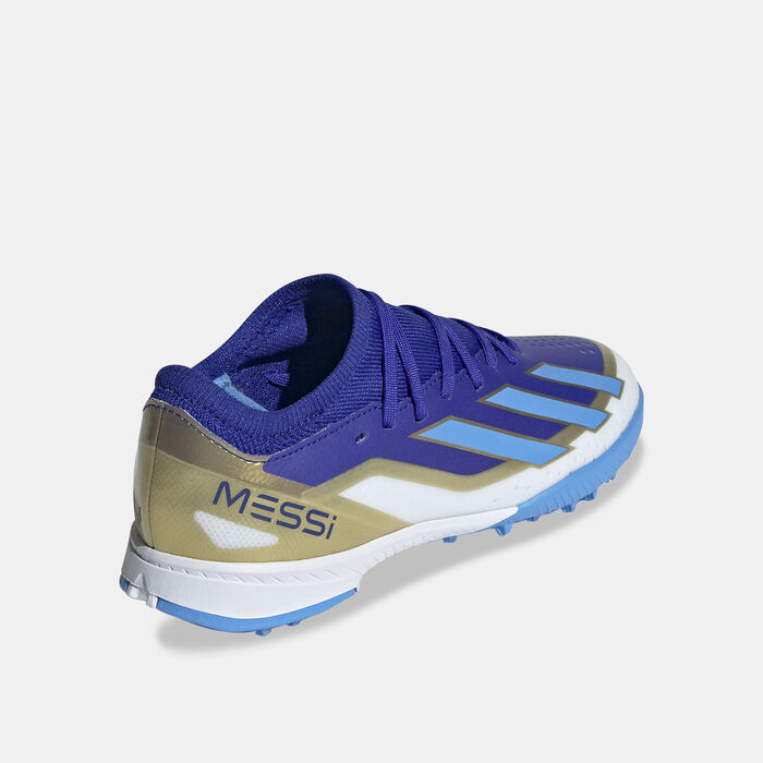 Kids' X Crazyfast Messi League Turf Ground Football Shoes image number 2