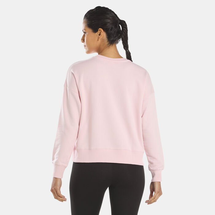 Women's Classics Metallic Logo Sweatshirt Women's Classics Metallic Logo Sweatshirt image number 1