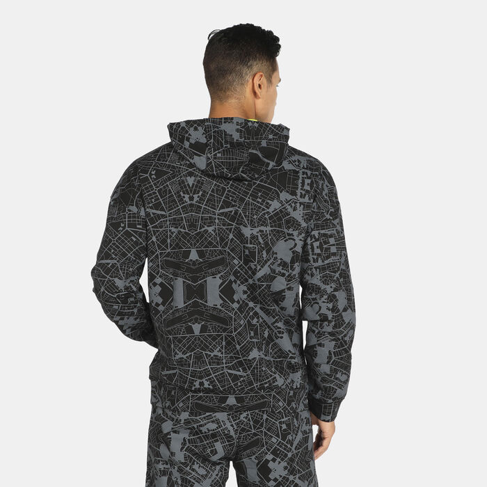 Men's Allover Print Hoodie image number 1