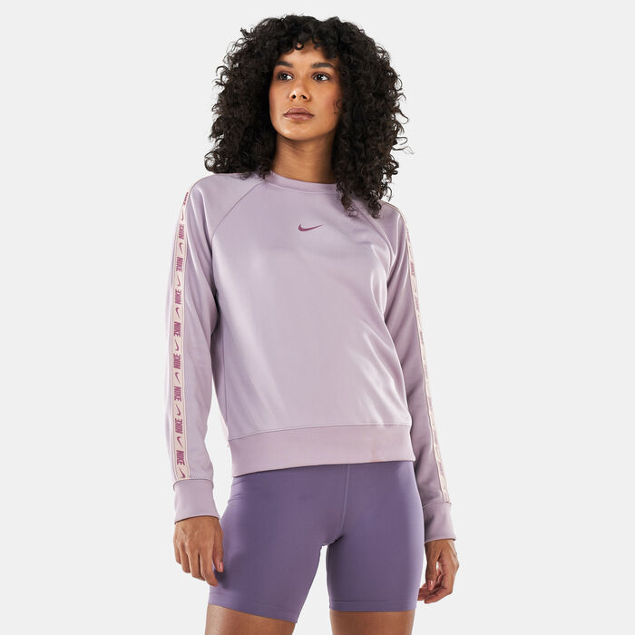 Women's Sportswear Logo Tape Crew Sweatshirt Women's Sportswear Logo Tape Crew Sweatshirt image number 0