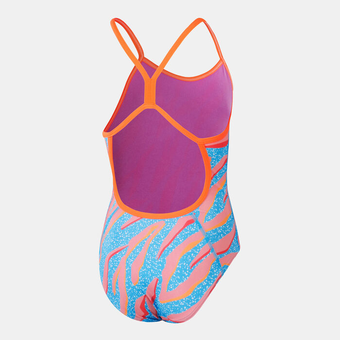 Kids' Digital Print One-Piece Swimsuit Kids' Digital Print One-Piece Swimsuit image number 1