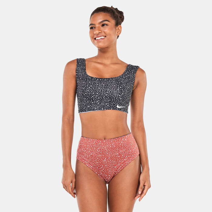 Women's Swim Adventure Reversible Crop Top Women's Swim Adventure Reversible Crop Top image number 0