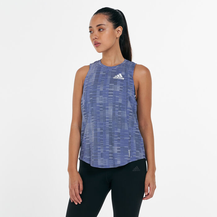 Women's Own The Run Primeblue Tank Top Women's Own The Run Primeblue Tank Top image number 0