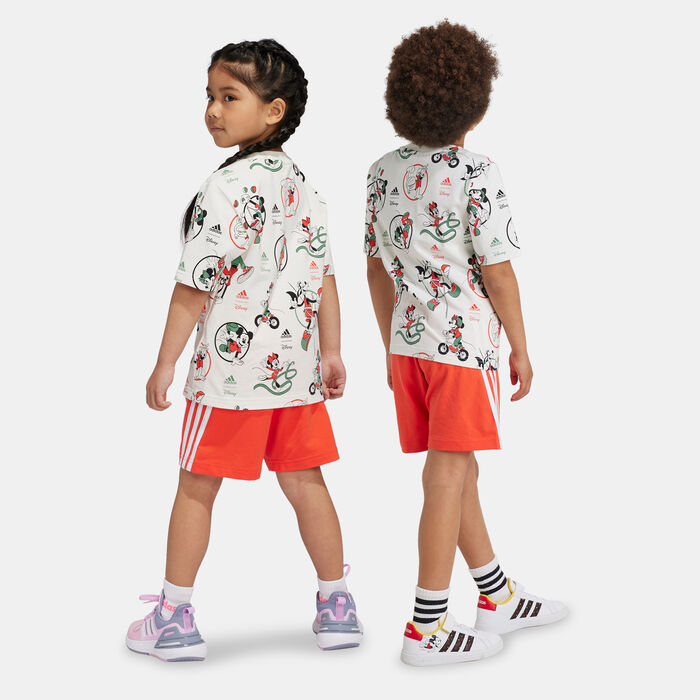 Kids' Disney Mickey Mouse T-Shirt and Shorts Set (Younger Kids) Kids' Disney Mickey Mouse T-Shirt and Shorts Set (Younger Kids) image number 1