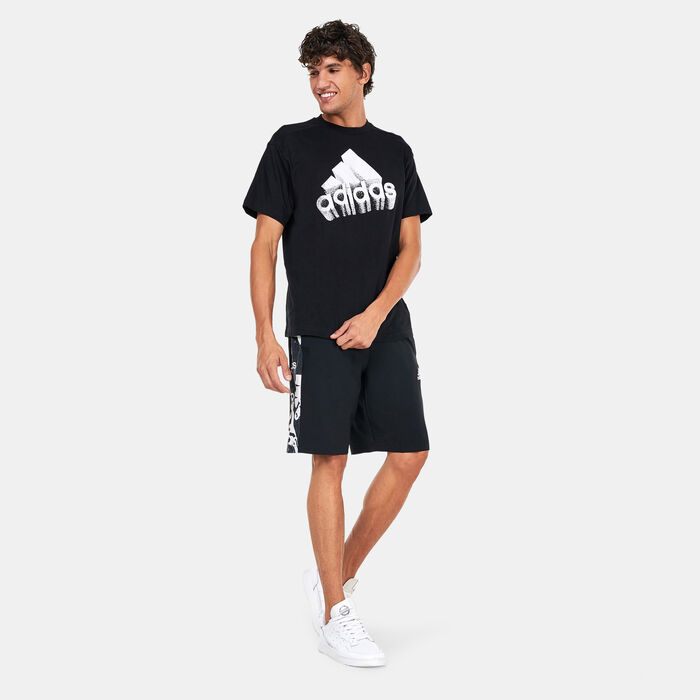 Men's Essentials Brand Love Woven Shorts image number 2