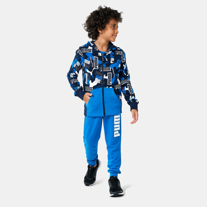 Kids' Alpha Allover Print Hoodie Kids' Alpha Allover Print Hoodie image number 2