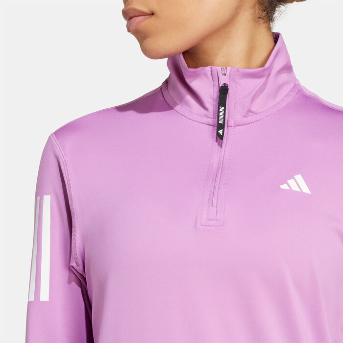 Women's Own the Run 1/2-Zip Running Jacket Women's Own the Run 1/2-Zip Running Jacket image number 3
