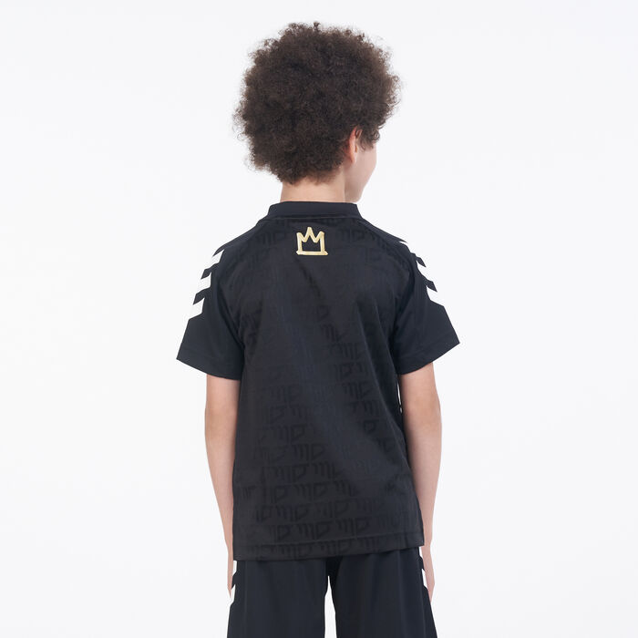 Kids' Salah Football-Inspired Jersey Kids' Salah Football-Inspired Jersey image number 1