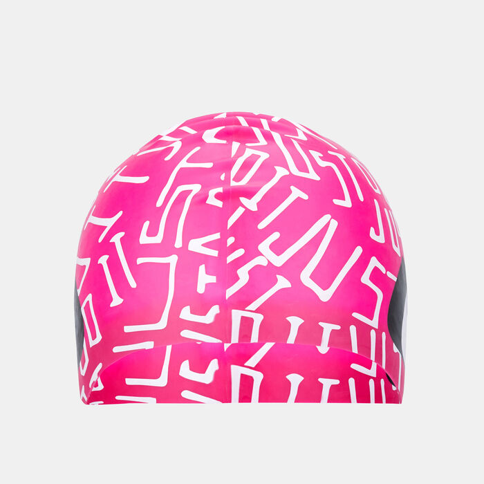 Just Do It Scribble Adult Swimming Cap image number 0