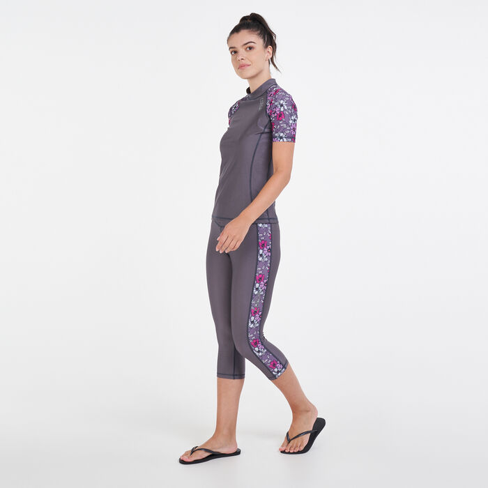 Women's 3/4 Swimming Leggings image number 2