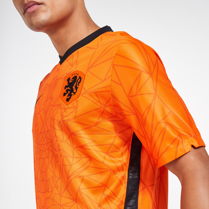 Men's Netherlands 2020 Stadium Home Jersey Men's Netherlands 2020 Stadium Home Jersey image number 3