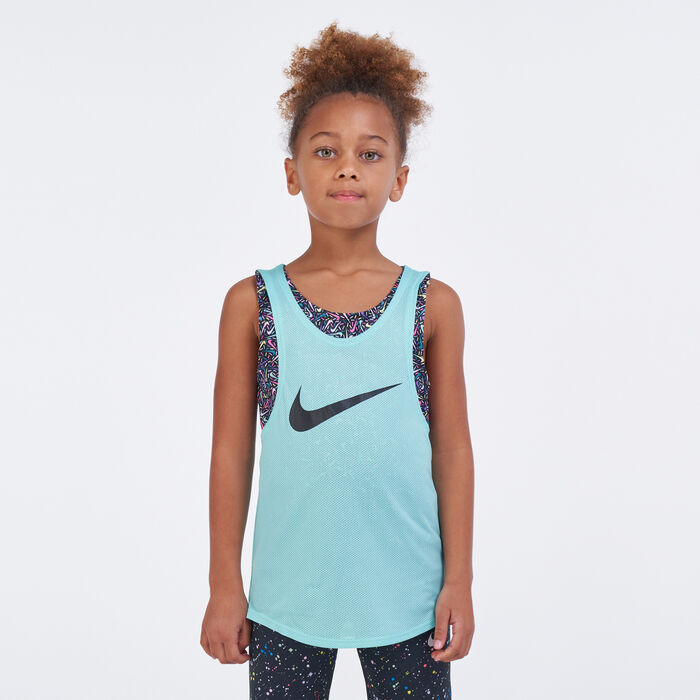 Kids' Dri-Fit Twofer Tank Top Kids' Dri-Fit Twofer Tank Top image number 0