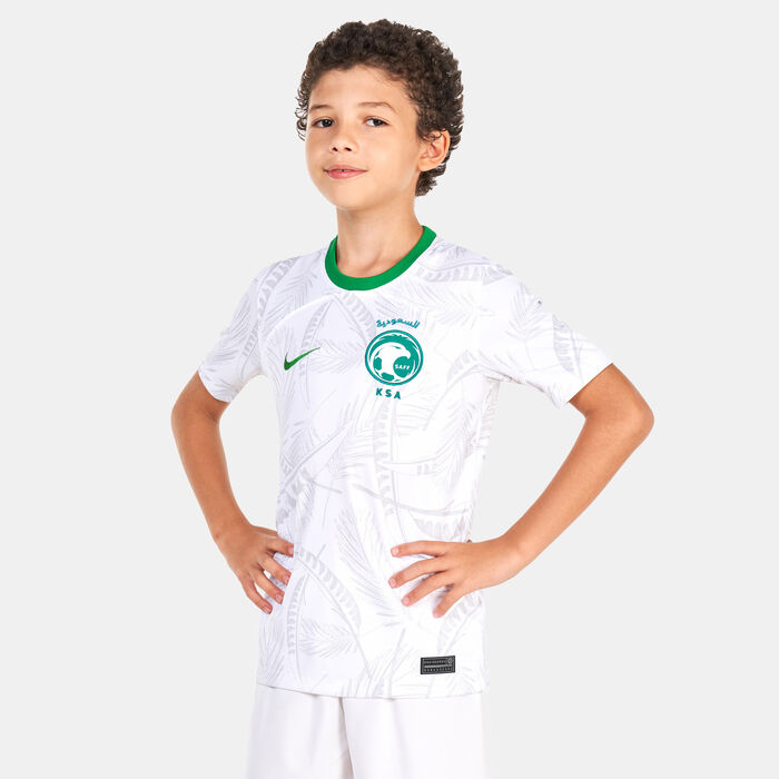Kids' Saudi Arabia Home Jersey - 2022/23 Kids' Saudi Arabia Home Jersey - 2022/23 image number 0