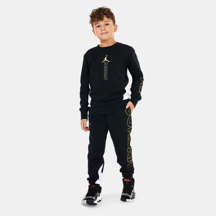 Kids' Holiday Shine Jumpman Air Sweatshirt (Younger Kids) image number 2