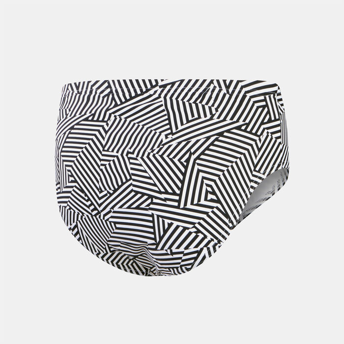 Women's Shaping Printed Swimming Briefs Women's Shaping Printed Swimming Briefs image number 1