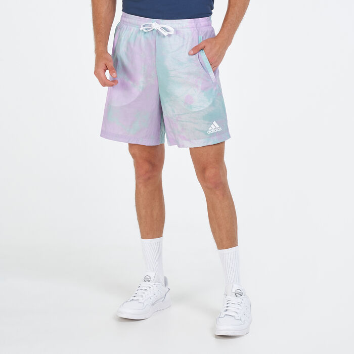 Men's Essentials Tie-Dyed Inspirational Shorts Men's Essentials Tie-Dyed Inspirational Shorts image number 0